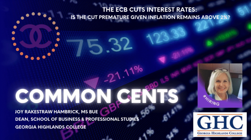 Joy Hambrick’s economic commentary for today’s consumers.