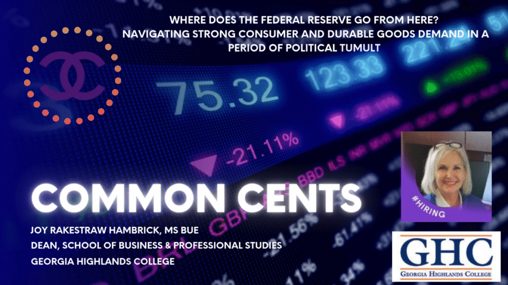 Joy Hambrick shares economic knowledge at Common Cents Economics.