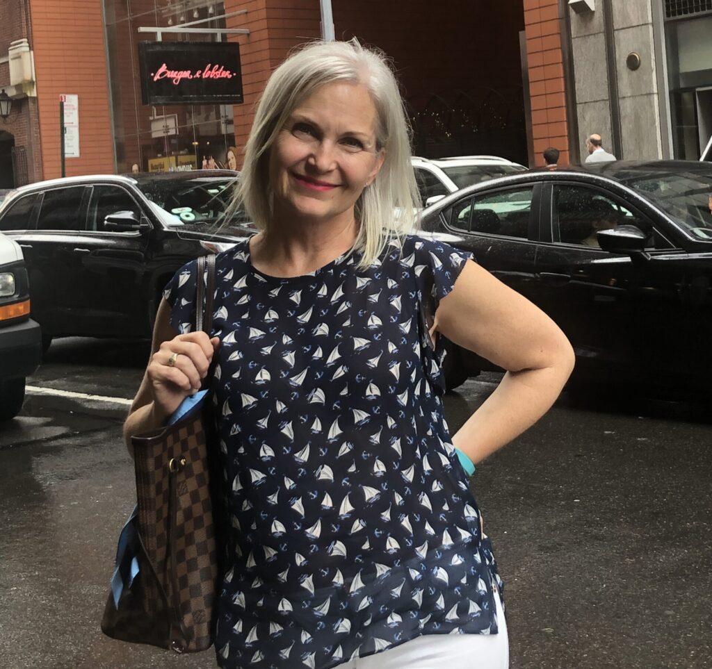 Joy Hambrick, host of common cents podcast traveling
