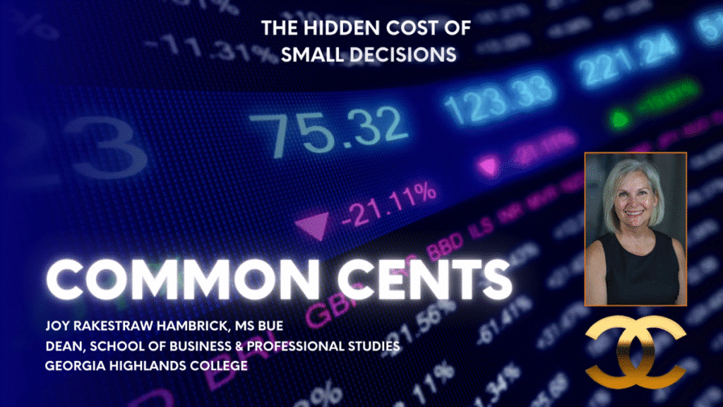 economics cost of decisions joy hambrick common cents