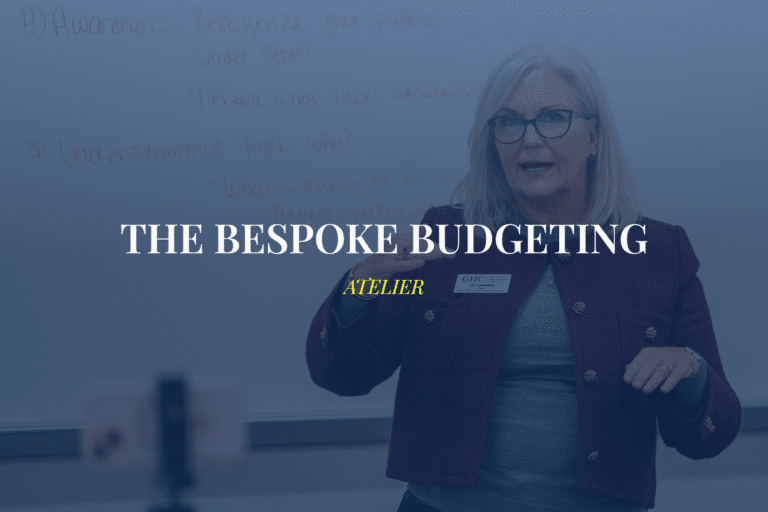 the bespoke budgeting atelier common cents budgeting course