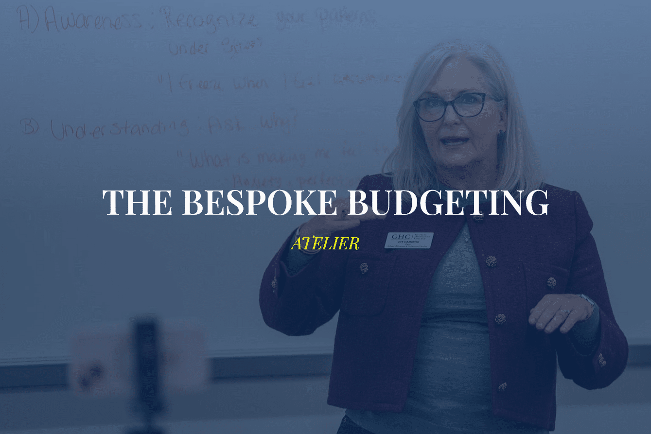 the bespoke budgeting atelier common cents budgeting course